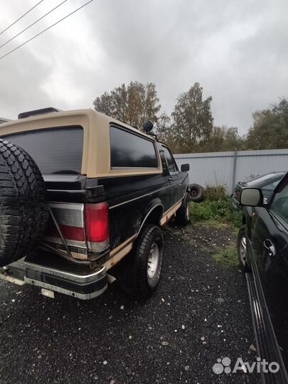 Ford Bronco 4.9 AT, 1990, 150 000 км