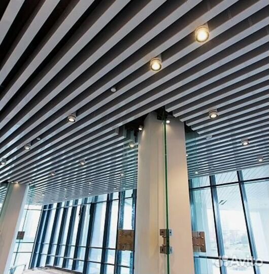 Реечный потолок Кубообразная рейка