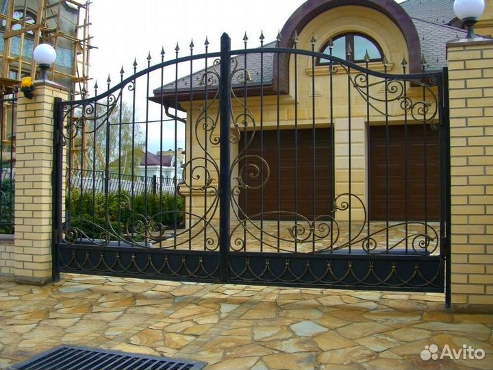 Кованые ворота самовывоз