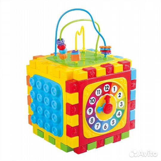 Игрушка Развивающий центр-конструктор Куб 6в1 Plaу