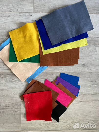 Фетр остатки