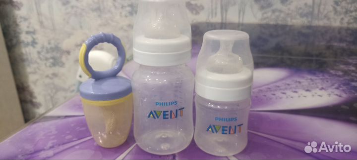Бутылочки avent