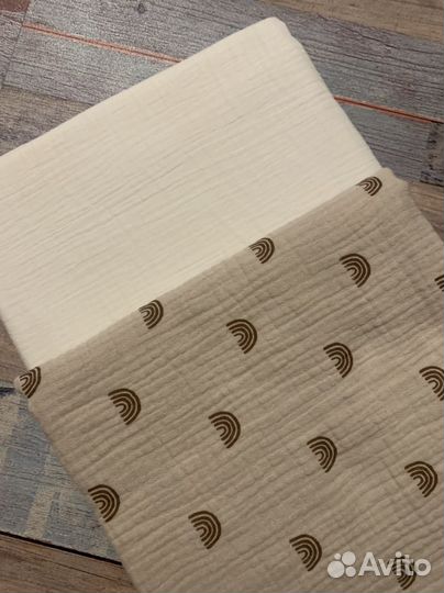 Муслиновые пеленки набор из 2-х шт