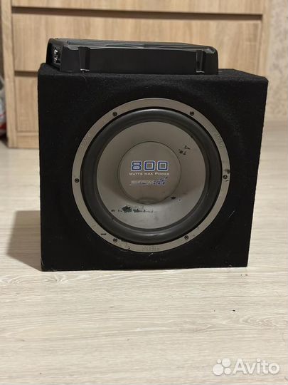 Сабвуфер и усилитель