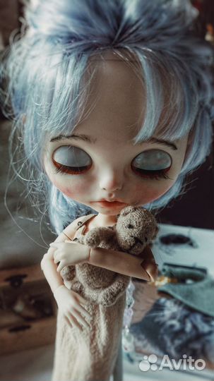 Игрушка аксессуар для блайз, мини мишка