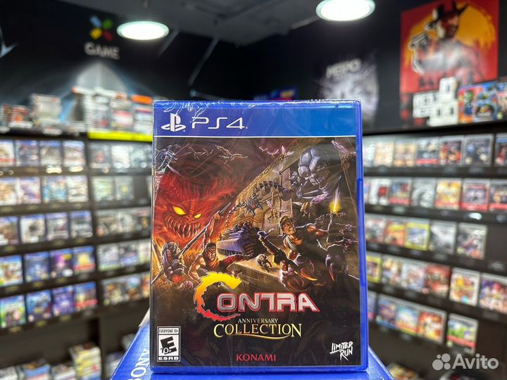 Игры для PS4: Contra Anniversary Collection