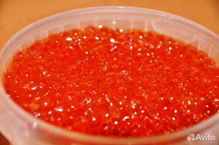 Икра красная Кета-Горбуша