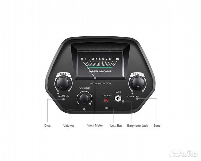 Металлоискатель boolatek MD4030 MD4030P