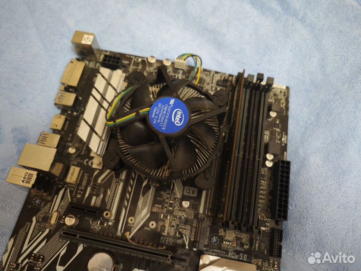 Комплект asus Prime Z270-P+ Intel G3930 + 4GB DDR4