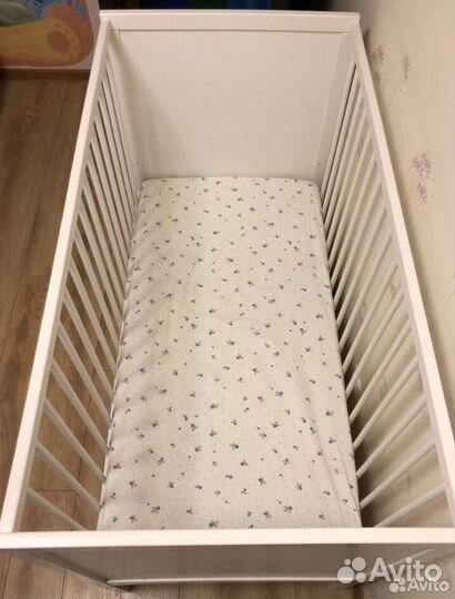 Детская кроватка IKEA сундвик