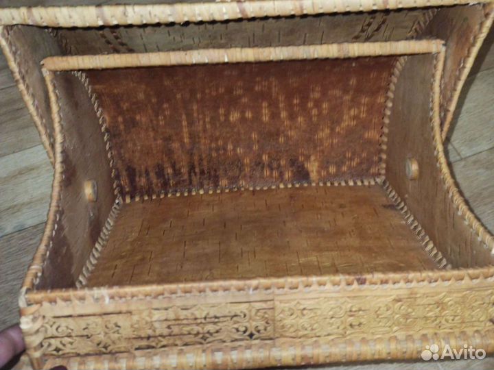 Хлебница из бересты