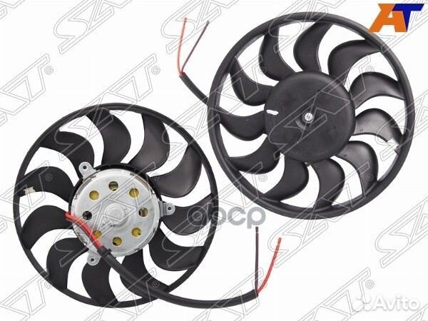 Диффузор радиатора audi A4 01-07 (правый)