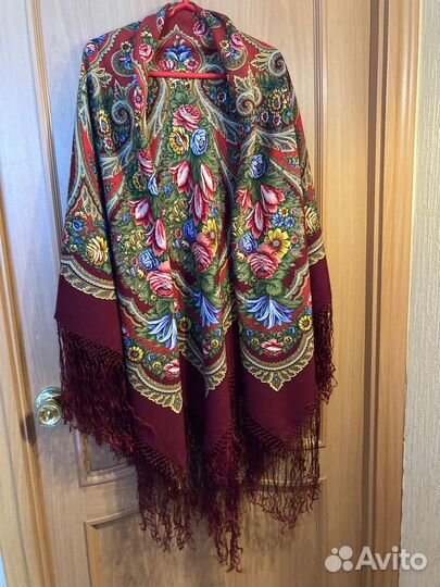 Павловопосадский шерстяной платок