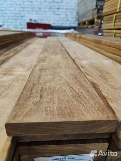 Доска для террасы из тика PLM-8843