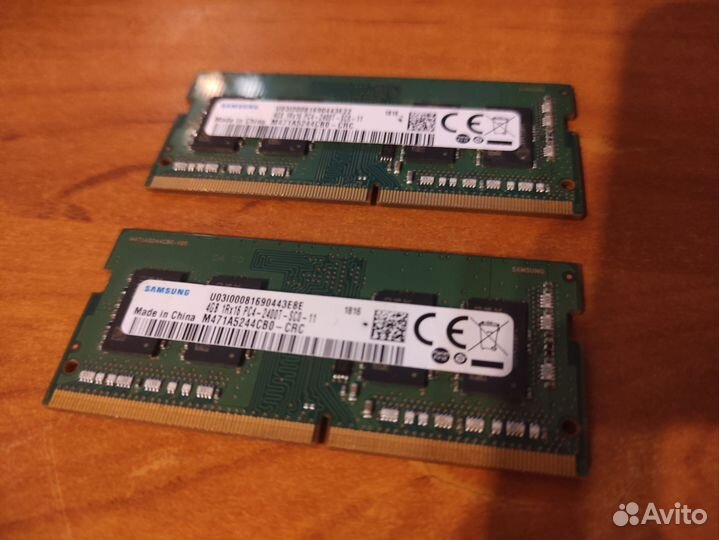 Оперативная память ddr4 4gb