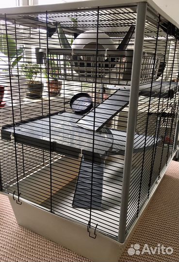 Клетка для крыс ferplast furat 78x48x70