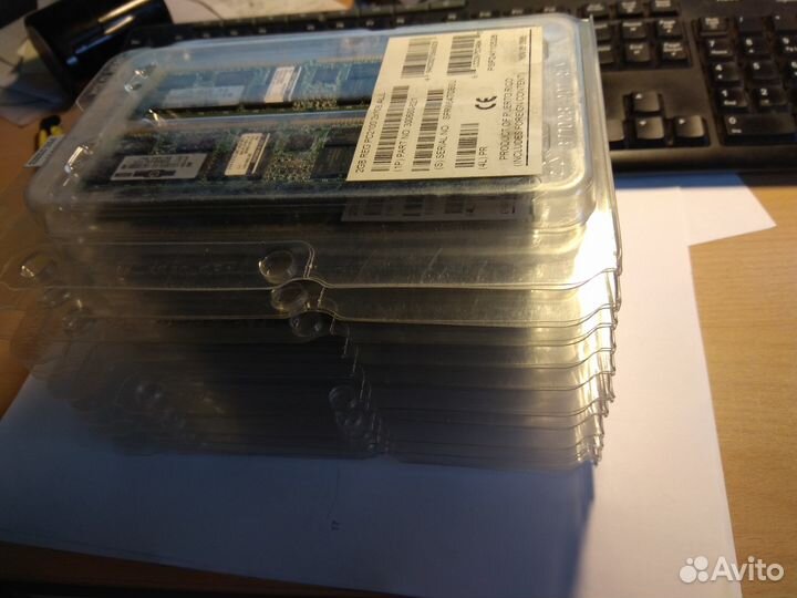 HP 2GB REG PC3200 ECC dimm Kit (2x1Gb) (376639-B2)