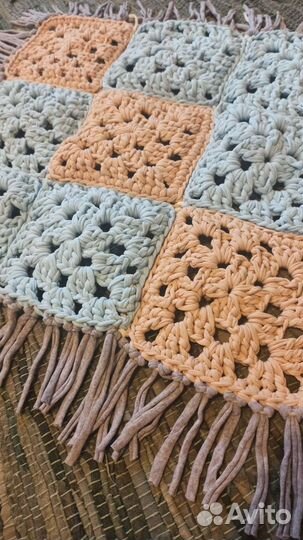 Коврик из трикотажной пряжи