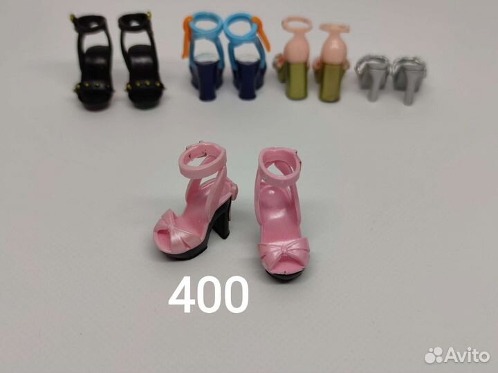 Обувь кукол rainbow и shadow high