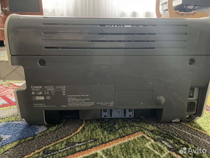 Принтер лазерный canon lbp2900 +новый картридж