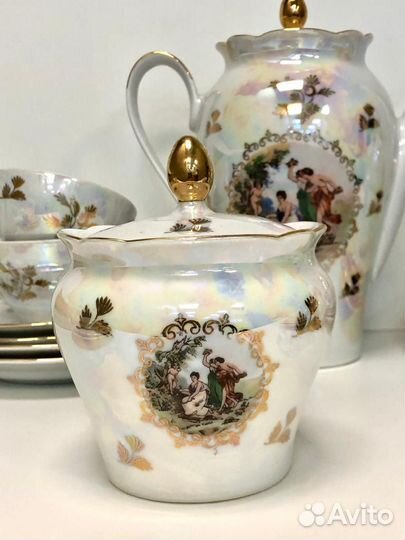 Чайно кофейный сервиз 