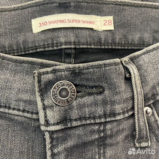 Джинсы Levis 310 Shaping super skinny 28