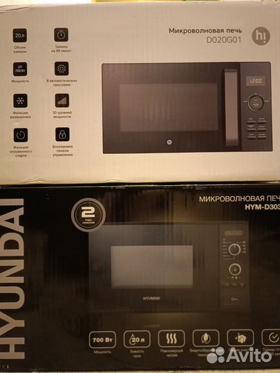 Микроволновая печь новая