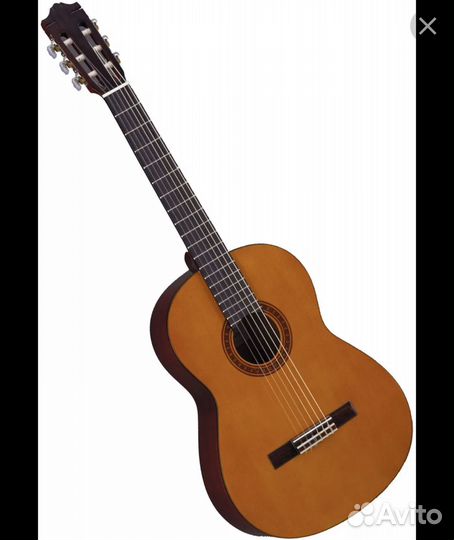 Гитара yamaha + чехол, настройщик струн