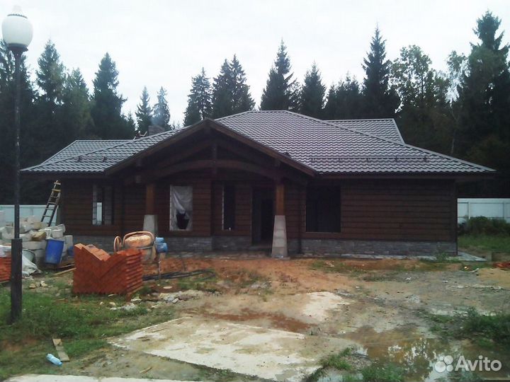 Металлический сайдинг евробрус 20х345