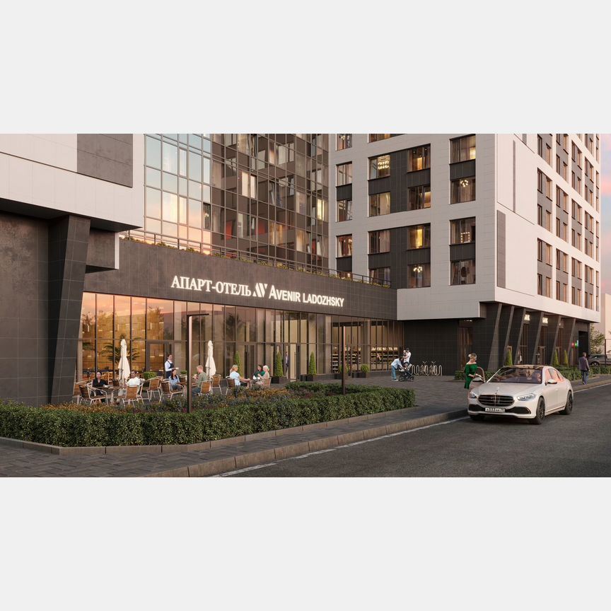 Апартаменты-студия, 25,8 м², 4/14 эт.