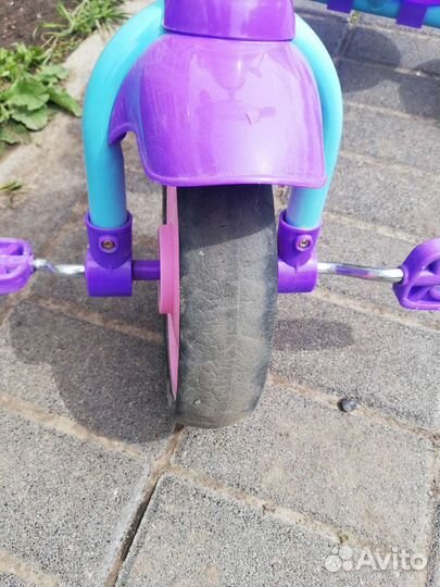 Детский трехколесный велосипед бу