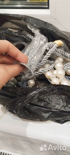 Прихваты для штор новые,2 комплекта