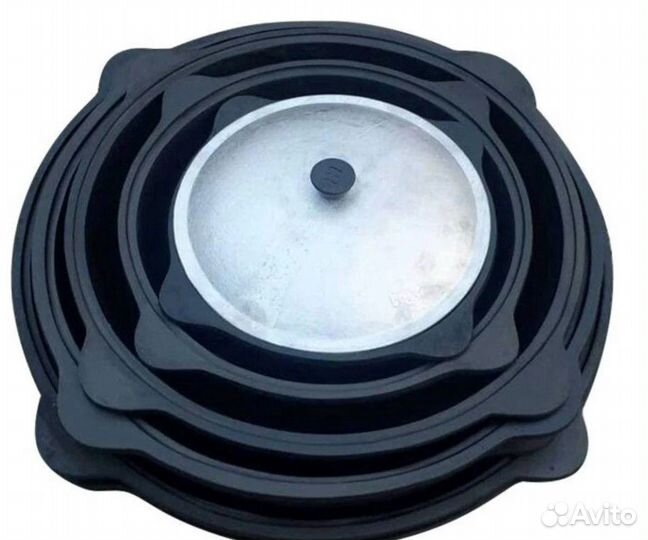 Казан чугунный 12 литров с алюминиевой крышкой