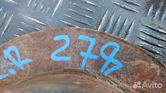 Диск тормозной задний peugeot boxer 3 (6UK12LR01)