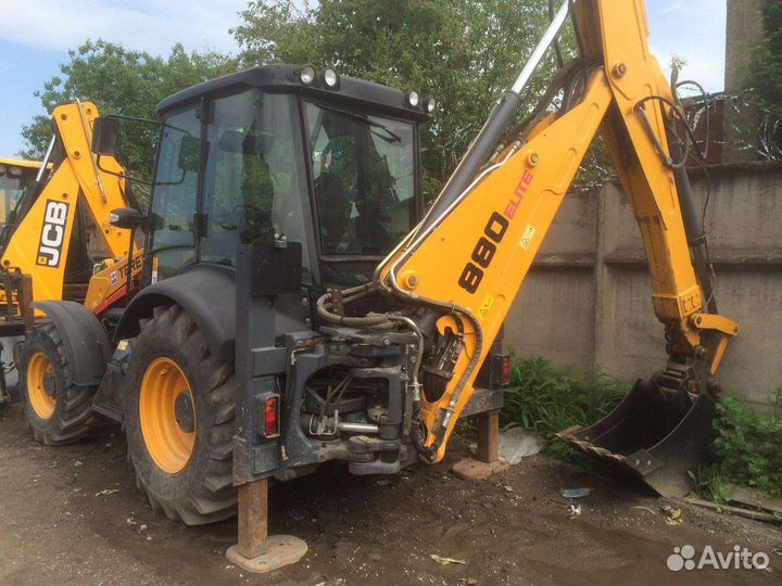 Услуги экскаватора погрузчика terrex 880