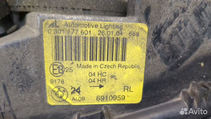 Фара (передняя) левая BMW 3 E46, 2004