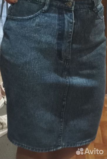 Джинсовая юбка женская из 90-ых