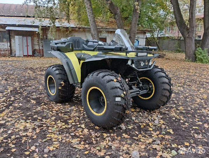 Квадроцикл Сокол 1.5 на мостах УАЗ
