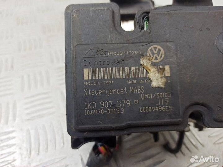 Блок ABS seat Toledo 2 2006 1K0614117jbef