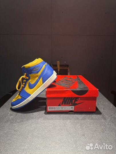 Nike Air Jordan 1 High Game Royal and Varsity