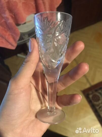 Хрустальные рюмки СССР
