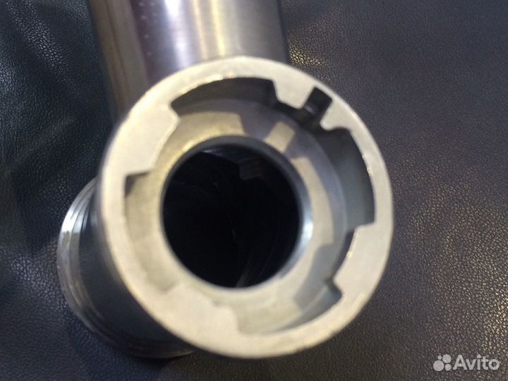 Корпус шнека мясорубки, решётка 53 мм