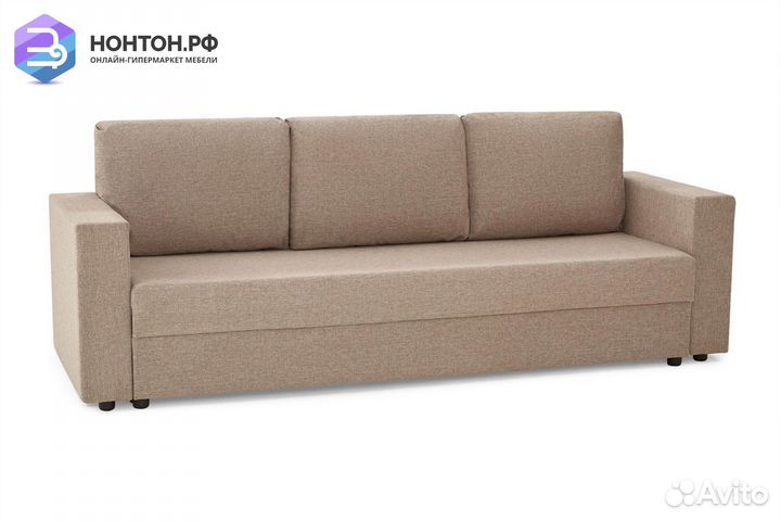 Диван еврокнижка Торонто бежевый