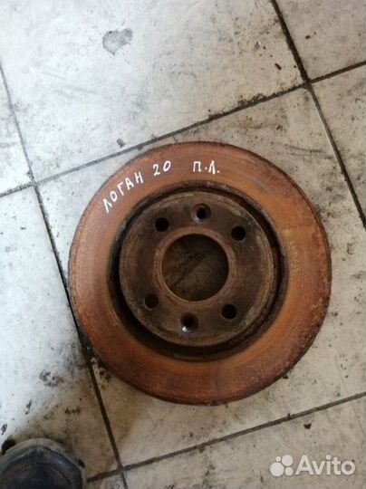 Тормозной диск передний Renault Logan LS0G K7J710