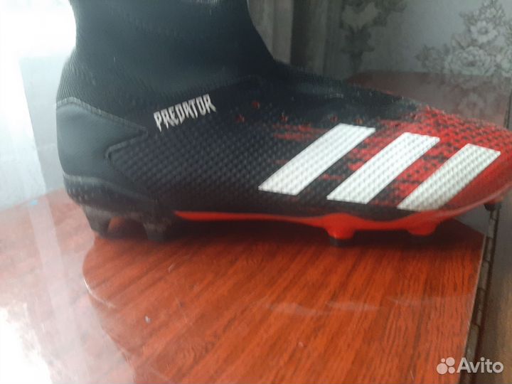 Футбольные бутсы adidas predator 40 размер