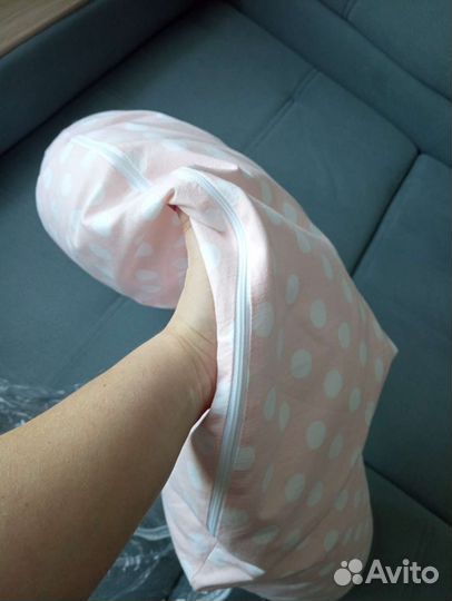 Подушка для беременных с шариками