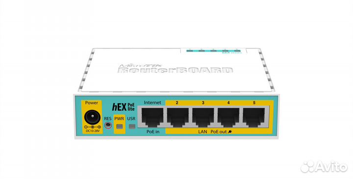 Маршрутизатор MikroTik hEX POE Lite RB750upr2