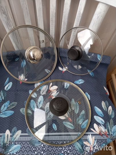 Крышка стеклянная 18, 20, 22 см