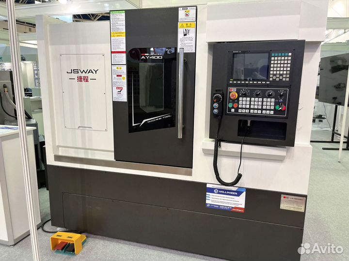 Токарный обрабатывающий центр jsway AY400