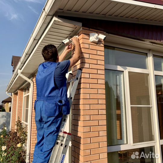Монтаж систем безопасности (охрана, видео, домофон